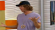 Big Brother 14 - Frank Eudy wins the Power of Veto